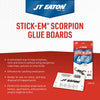 JT Eaton Stick-Em Glue Board 4 pk (Pack of 24)