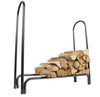Panacea Black Powder Coated Steel Log Rack