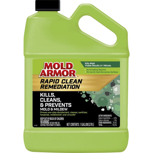 Mold Armor Rapid Clean Remediation Mold and Mildew Remover 1 gal. (Pack of 4)