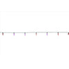 Celebrations Platinum LED C6 Multicolored 50 ct String Christmas Lights 25 ft.
