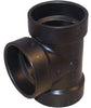 Charlotte Pipe 2 in. Hub X 2 in. D Hub ABS Vent Tee