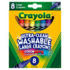Crayola 52-3280 Large Crayola® Washable Crayons (Pack of 12)