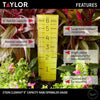 Taylor ClearVu Rain Gauge/Sprinkler Ground 1.18 in. W X 2.76 in. L - Deal of The Week