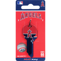Hillman Los Angeles Angels House/Office Universal Key Blank Single (Pack of 6).