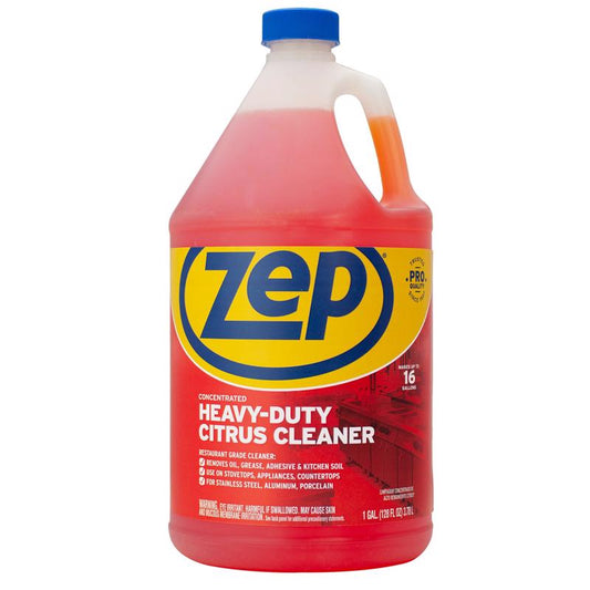 Zep Citrus Scent Heavy Duty Degreaser 128 oz. Liquid (Pack of 4)