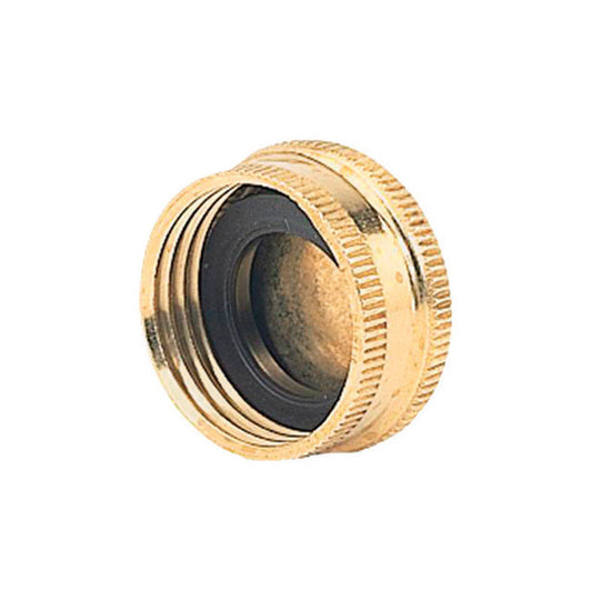 Gilmour 3/4 in. Brass Threaded Female Hose End Caps