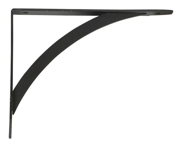 Soporte elegante de acero negro John Sterling, calibre 12, 7 in. L - Oferta de la semana