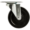 Titan 4 in. D Swivel Rubber Caster 150 lb 1 pk