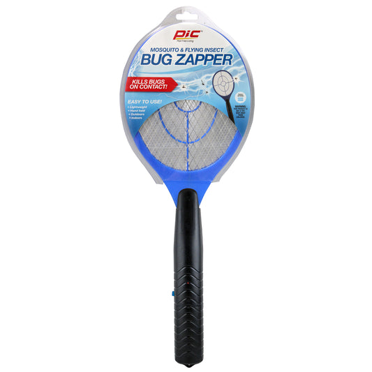 PIC Corporation Indoor/Outdoor Blue Plastic/Metal Lightweight Handheld Bug Zapper 20 x 6.75 in.