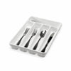 Madesmart 1.8 in. H X 9 in. W X 12.9 in. D Plastic Cutlery Tray
