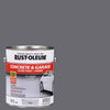 Rust-Oleum Satin Battleship Gray Acrylic Concrete and Garage Floor Paint 1 gal. (Pack of 2)