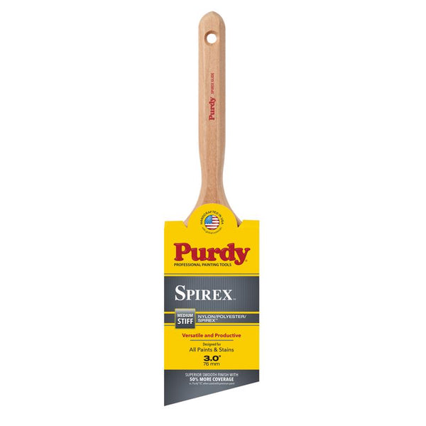 Brocha angular para pintura Purdy Spirex de 3 in.