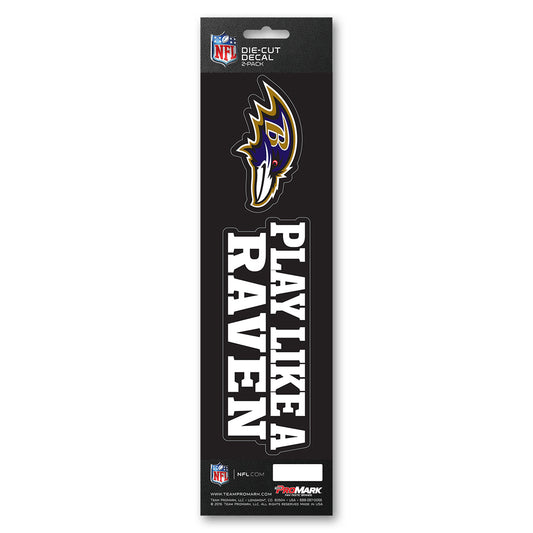 NFL - Baltimore Ravens 2 Piece Decal Sticker Set