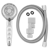 Waterpik PowerSpray Plus Chrome 4 settings Handheld Showerhead 1.8 gpm