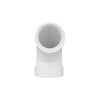 Charlotte Pipe Schedule 40 2 in. Hub X 2 in. D Hub PVC Long Sweep Elbow 1 pk