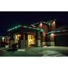 Holiday Bright Lights LED C9 Green 25 ct Christmas Light Bulbs