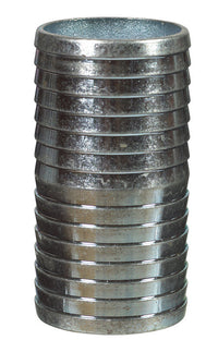 Pipe Fitting, Insert Coupling, Galvanized Steel, 2-In. (A)