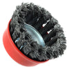 Forney 2.75 in. D X 5/8 in. Knotted Steel Cup Brush 12500 rpm 1 pc - Deal of The Week
