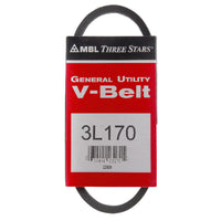 Mitsuboshi FHP General Utility V-Belt 0.38 in. W X 17 in. L For Fractional Horsepower Motors