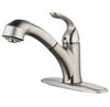 Innova One Handle Brushed Nickel Pull-Out Kitchen Faucet