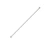 Zenna Home Shower Tension Rod 60 in. L Silver