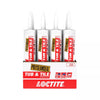 Loctite Polyseamseal White Acrylic Latex Tub and Tile Adhesive Caulk 10 oz (Pack of 12)