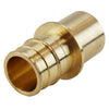 Apollo PEX-A 1 in. Expansion PEX in to T X 1 in. D Sweat  Brass Male Adapter (Pack of 25)