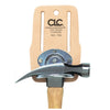 CLC Leather Hammer Holder 4.12 in. L X 7.2 in. H Tan