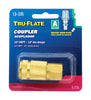 Tru-Flate Brass Air Coupler 1/4 in. Female 1 pc - Deal of The Week