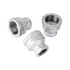 STZ Industries 1-1/2 in. FIP each X 1-1/4 in. D FIP Galvanized Malleable Iron Reducing Coupling