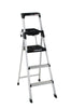 Cosco 5 ft. H Aluminum Step Ladder Type II 225 lb. capacity