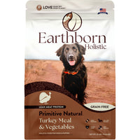 Holistic Primitive Natural Grain Free Dog Food, Turkey, 25 lbs