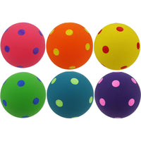 Multipet Polka Dot Ball Latex Dog Toy