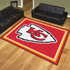 NFL - Kansas City Chiefs 8ft. x 10 ft. Plush Area Rug