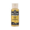 Folkart Metallic 14K Gold Hobby Paint 2 oz. (Pack of 3)