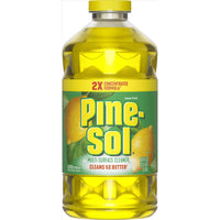 Pine-Sol Lemon Scent Concentrated All Purpose Cleaner Liquid 80 fl. oz. (Pack of 6)