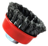 Forney 2.75 in. D X 5/8 in. Knotted Steel Cup Brush 12500 rpm 1 pc - Deal of The Week
