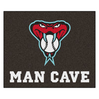 MLB - Arizona Diamondbacks Snake Man Cave Rug - 5ft. x 6ft.