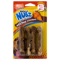 Nylabone Nubz Chicken Chews For Dogs 3.3 oz 4 pk