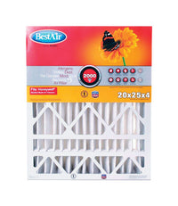 BestAir 25 in. W x 20 in. H x 4 in. D 11 MERV Pleated Air Filter (Pack of 3) - Open Box