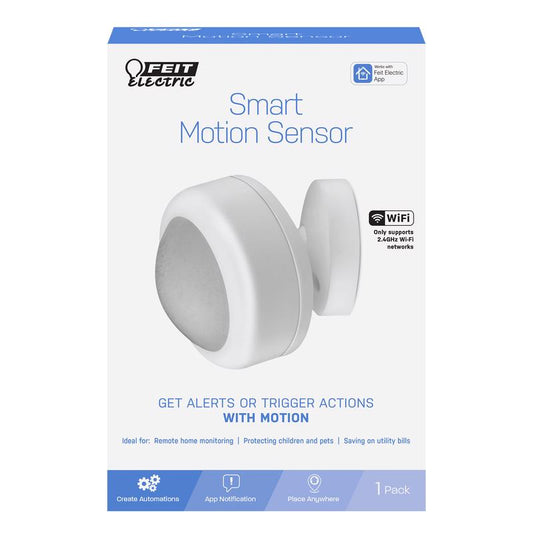 Feit Smart Home Motion-Sensing Battery Powered LED White Replacement Motion Sensor