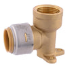 SharkBite 3/4 in. Push X 3/4 in. D FPT Brass Drop Ear Elbow