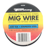 Forney 0.03 in. Stainless Steel MIG Welding Wire 120000 psi 2 lb