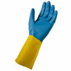 Soft Scrub Neoprene Cleaning Gloves L Blue 1 pair