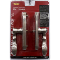 Larson M2 Brush Nickel Silver Zinc Mortise Latch 1 pk - Deal of The Week