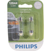 Philips LongerLife Incandescent Courtesy/Glove/License/Trunk Miniature Automotive Bulb 12844LLB2 - Deal of The Week