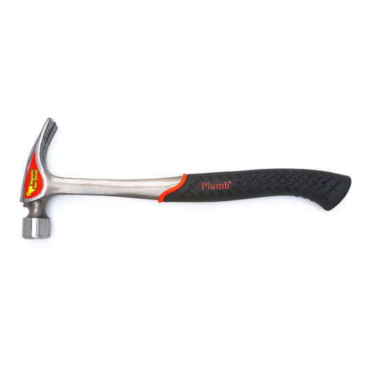 Plumb 16 oz Smooth Face Claw Hammer 12-7/8 in. Steel Handle