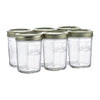 Kilner Wide Mouth Canning Jar 12 oz 6 pk (Pack of 2)