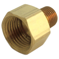 1/2 in. FPT X 3/8 in. D MPT Brass Reducing Coupling (Pack of 5)