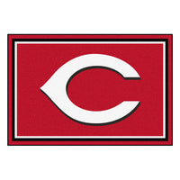 MLB - Cincinnati Reds 5ft. x 8 ft. Plush Area Rug